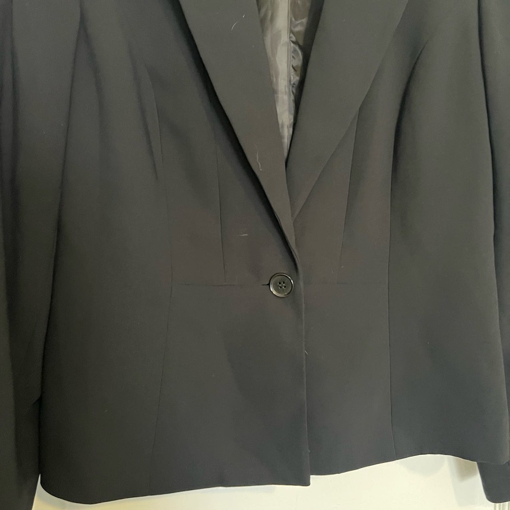 Pendleton Black One Button Blazer 8 - image 4